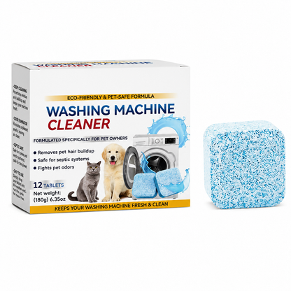 Powerful Washer Deep Cleaner Tablets – Eliminate Hidden Bacteria & Bad Smells Fast